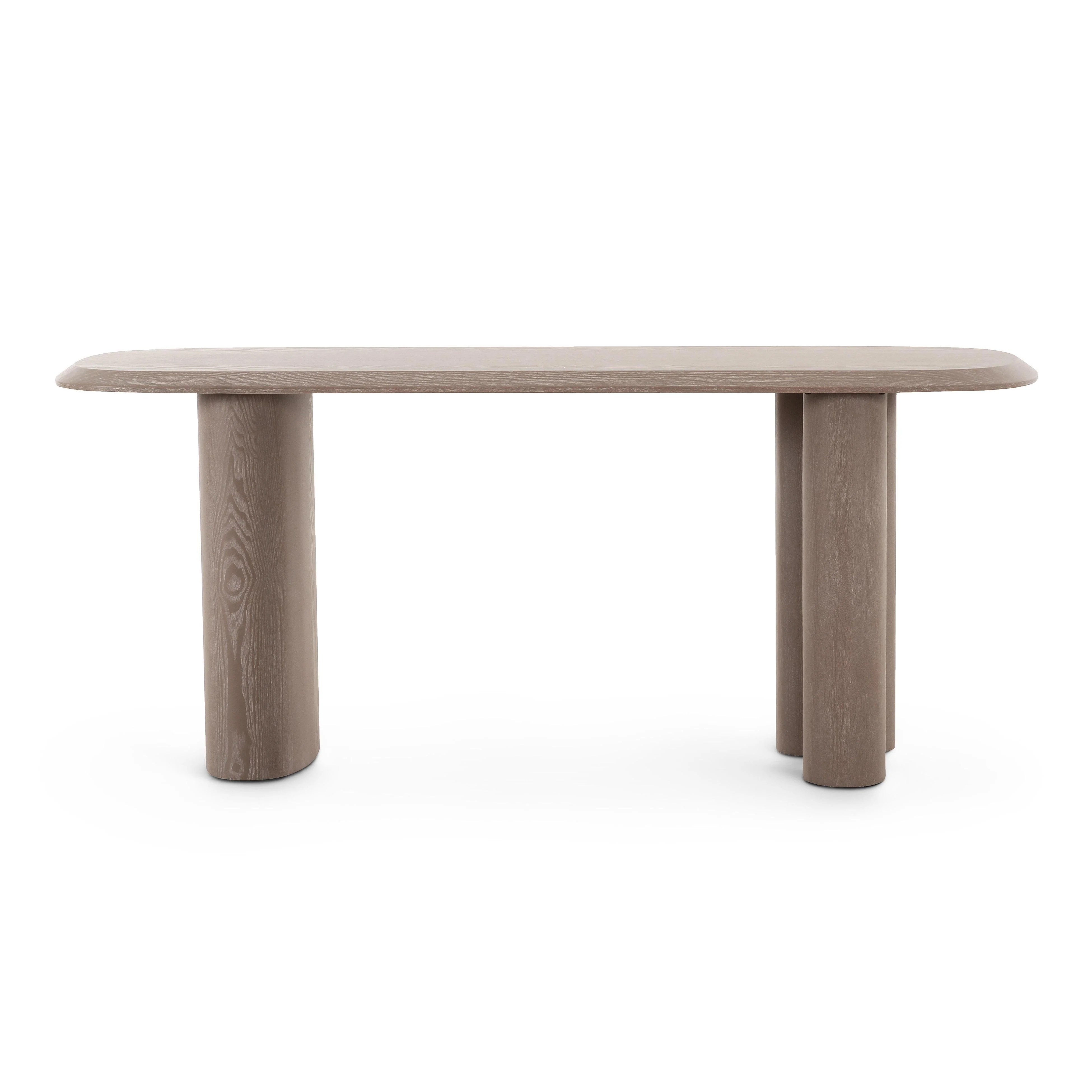 Tov Rhema 71" Washed Ash Console Table - Image 4