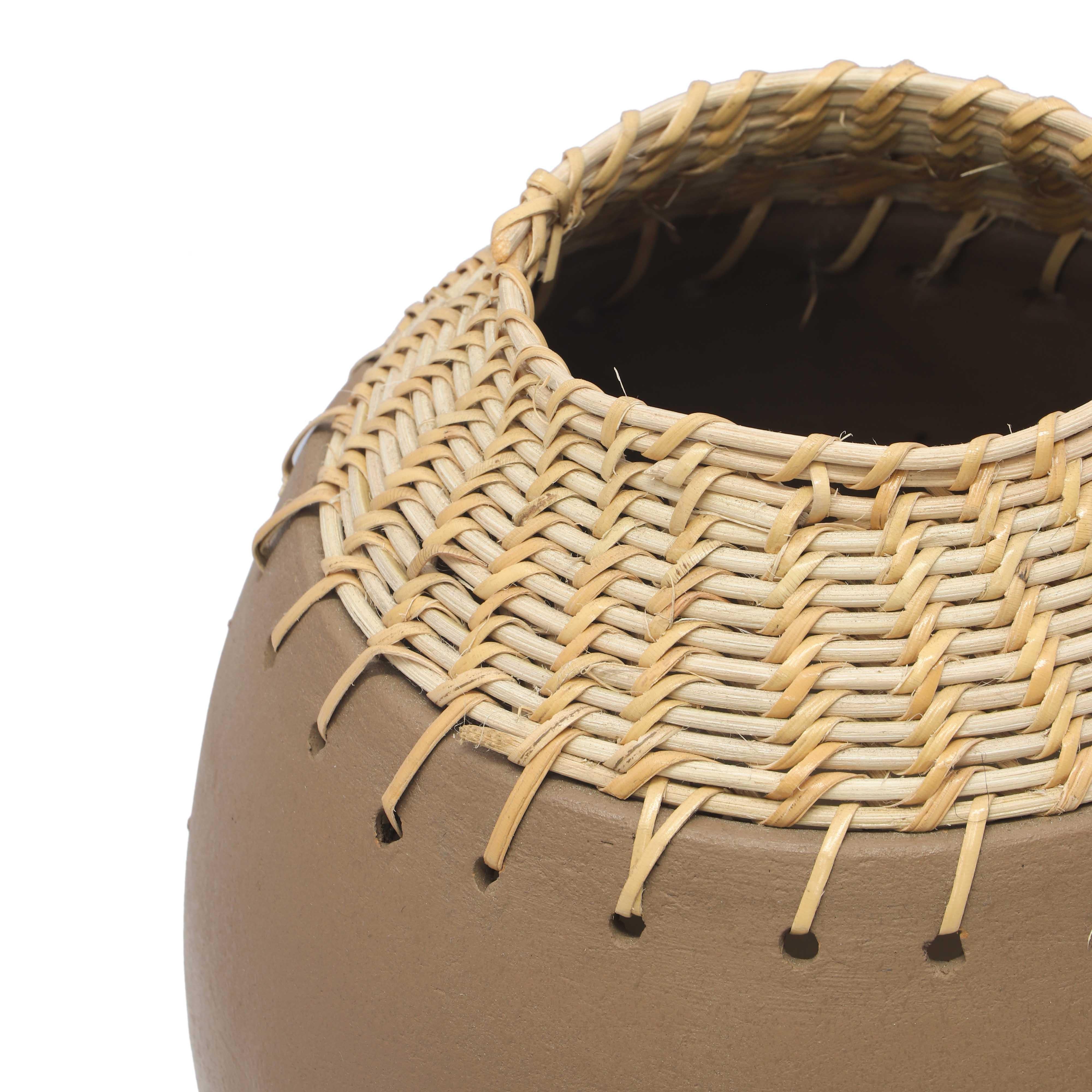 Tov Souk Natural Terracotta Vase - Image 4
