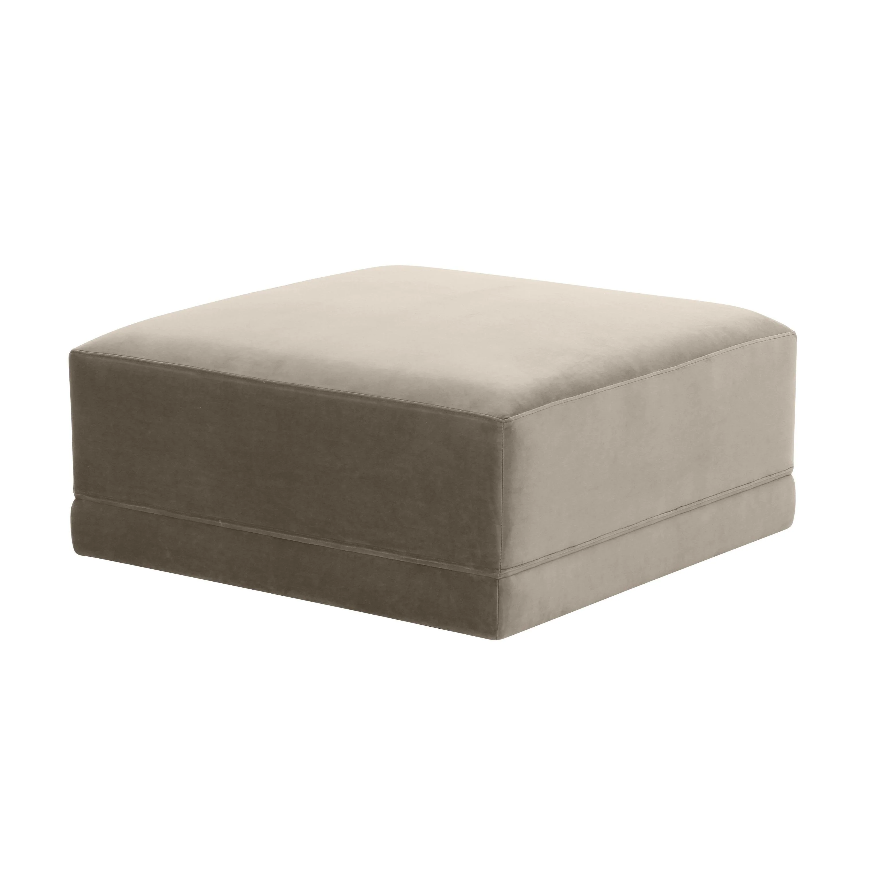 Tov Willow Performance Velvet Modular Ottoman