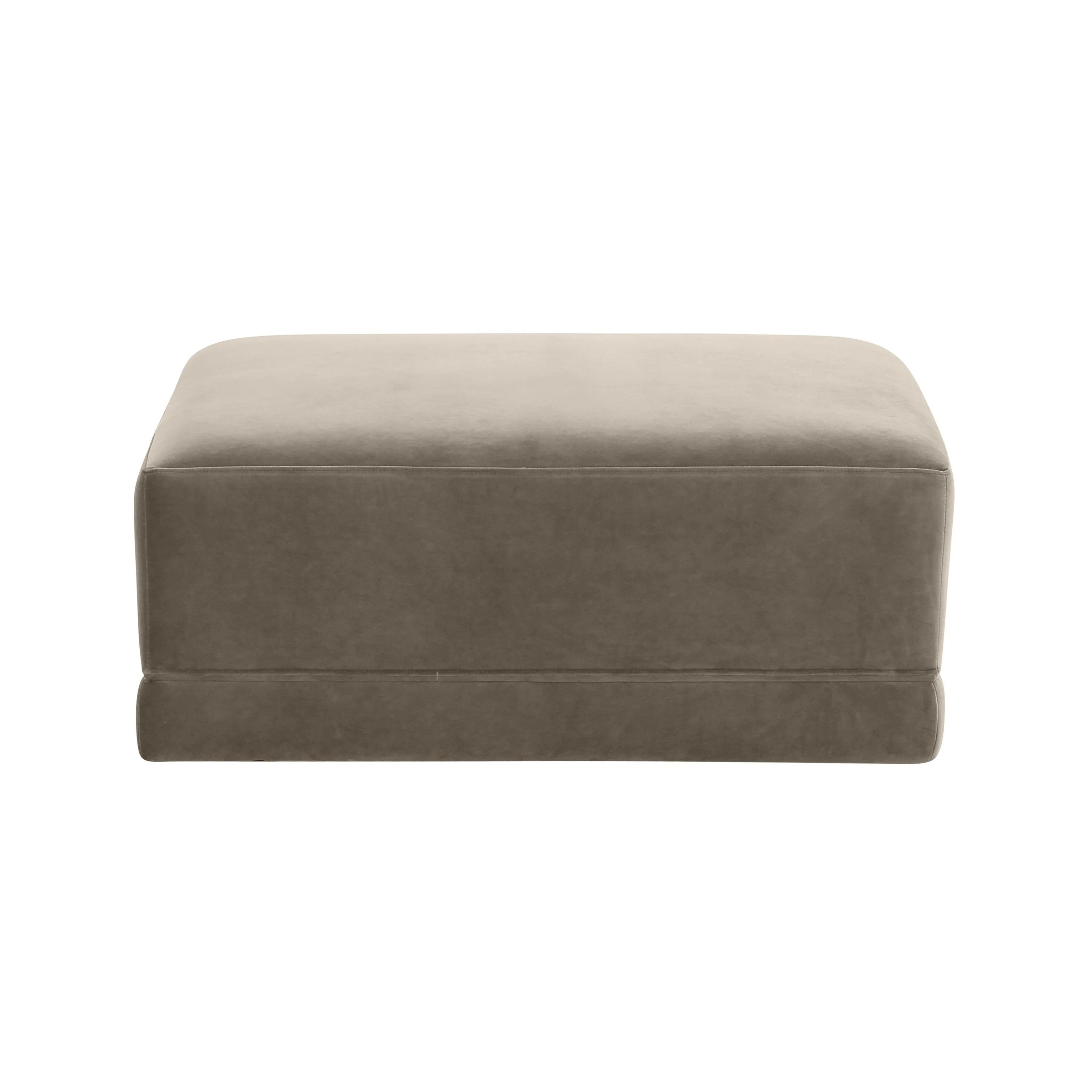 Tov Willow Performance Velvet Modular Ottoman - Image 3