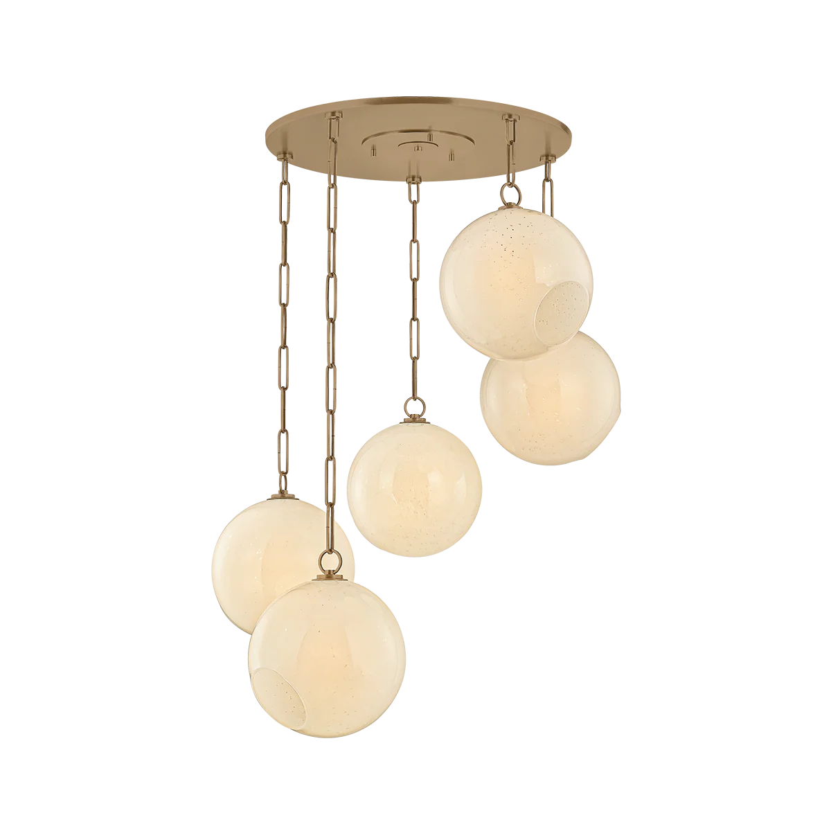 Troy Lighting Bramble Patina Brass 35.5W X 14.25H Chandelier
