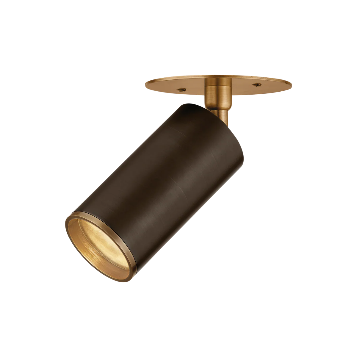 Troy Lighting Caleb Patina Brass 4.75W X 7.25H Flush Mount