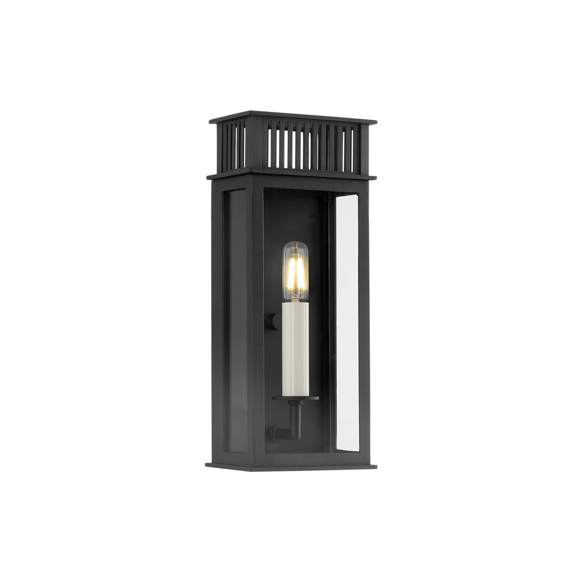 Troy Lighting Gridley Texture Black 5.5W X 13.25H Wall Sconce