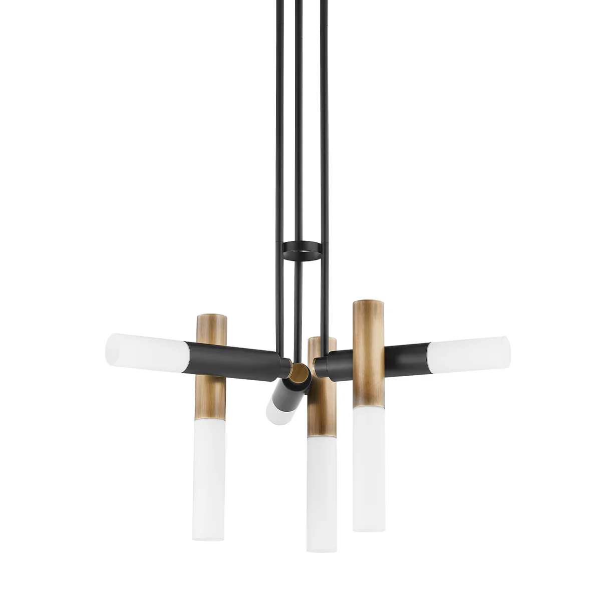 Troy Lighting Koa Patina Brass 33.5W X 28.5H Chandelier