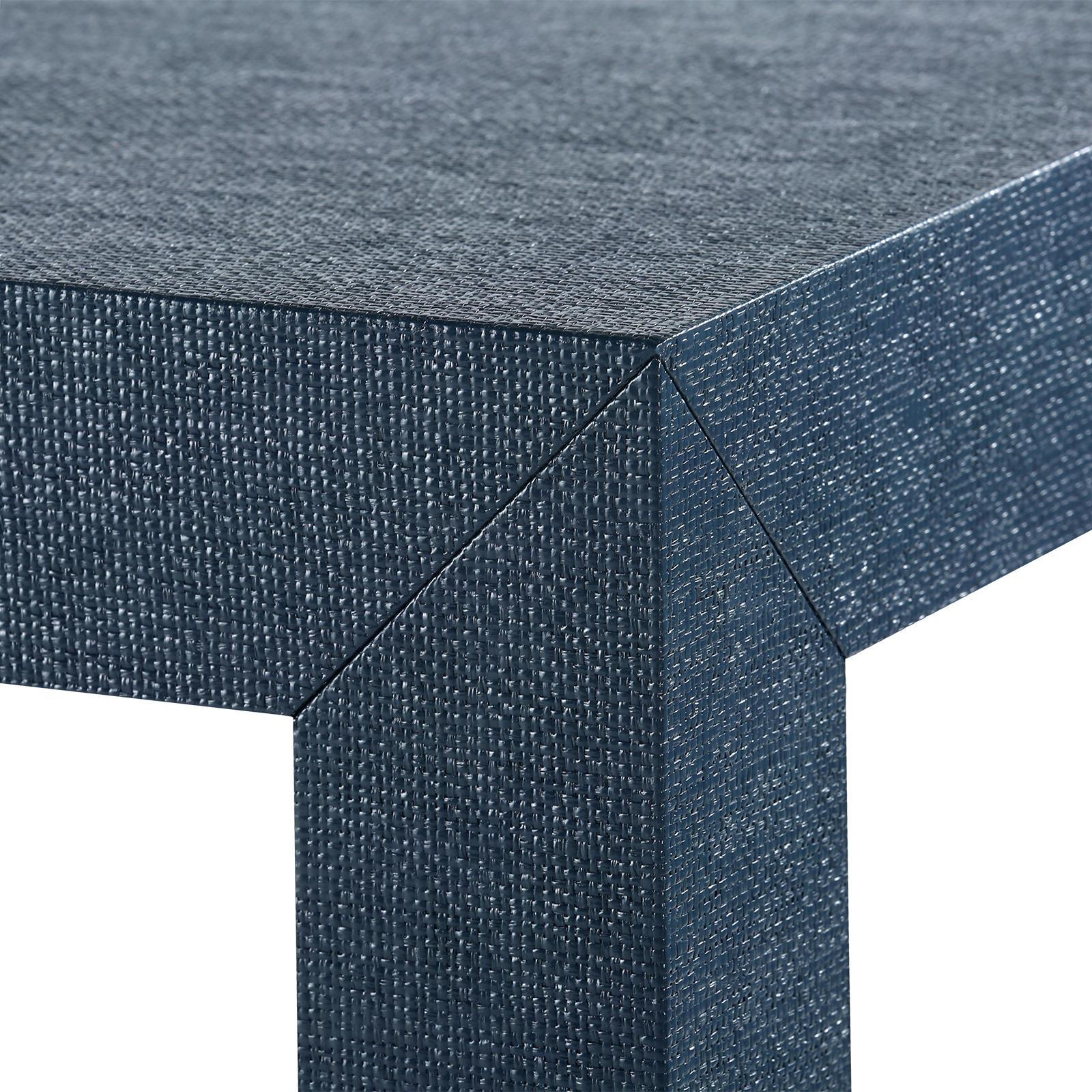 Villa & House Deep Navy Parsons Side Table - Image 4