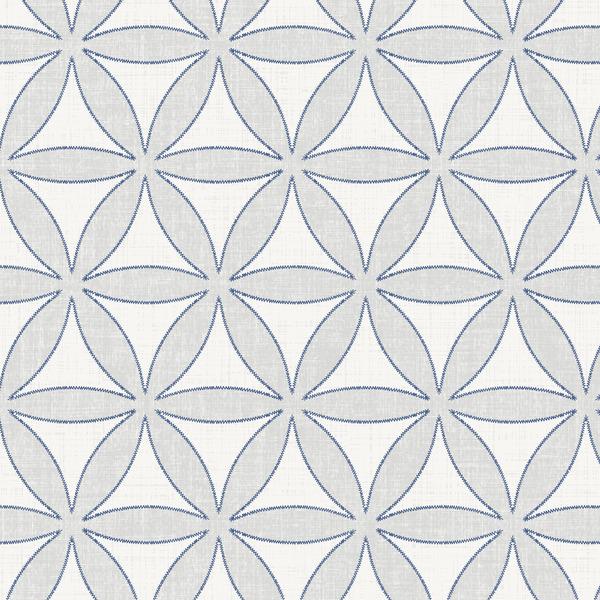 Winfield Thybony Bohemian Rhapsody Indigop Wallpaper