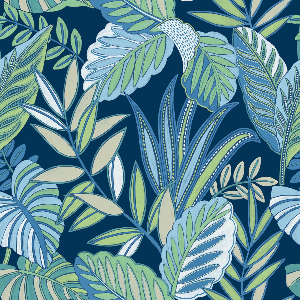 Winfield Thybony Key Haven Lapis Wallpaper - Image 2