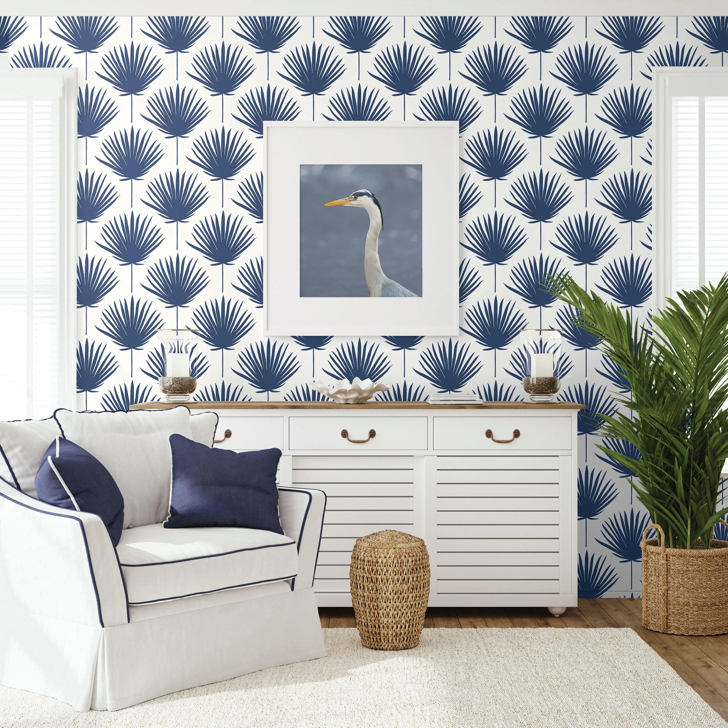 Winfield Thybony Shore Front Azure Wallpaper - Image 3