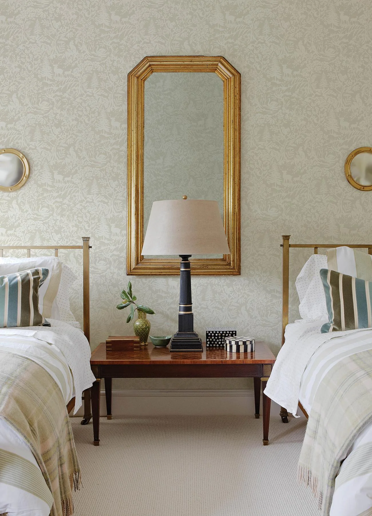 York Alrick Taupe Forest Venture Wallpaper - Image 4