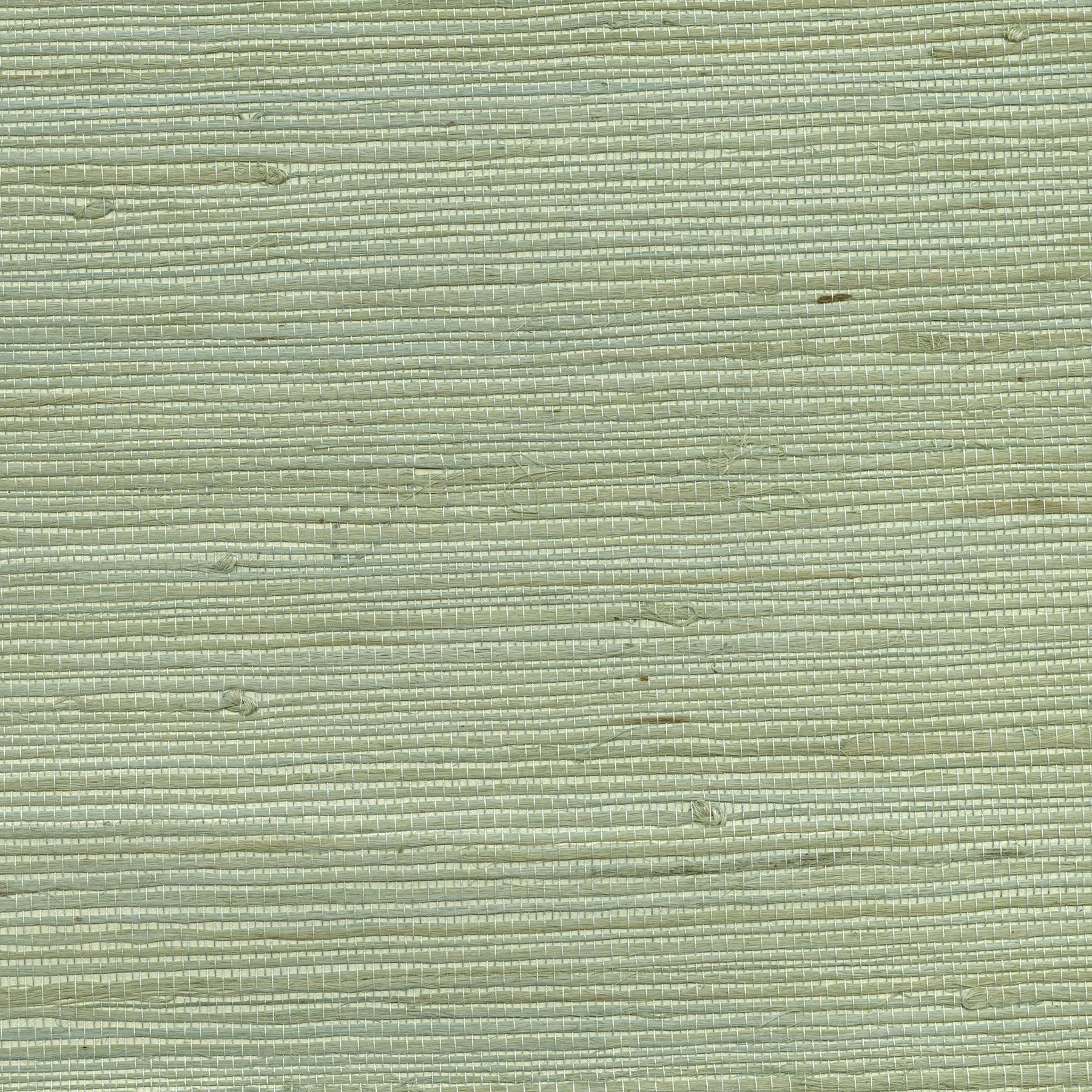 York Kiyoshi Light Green Grasscloth Wallpaper