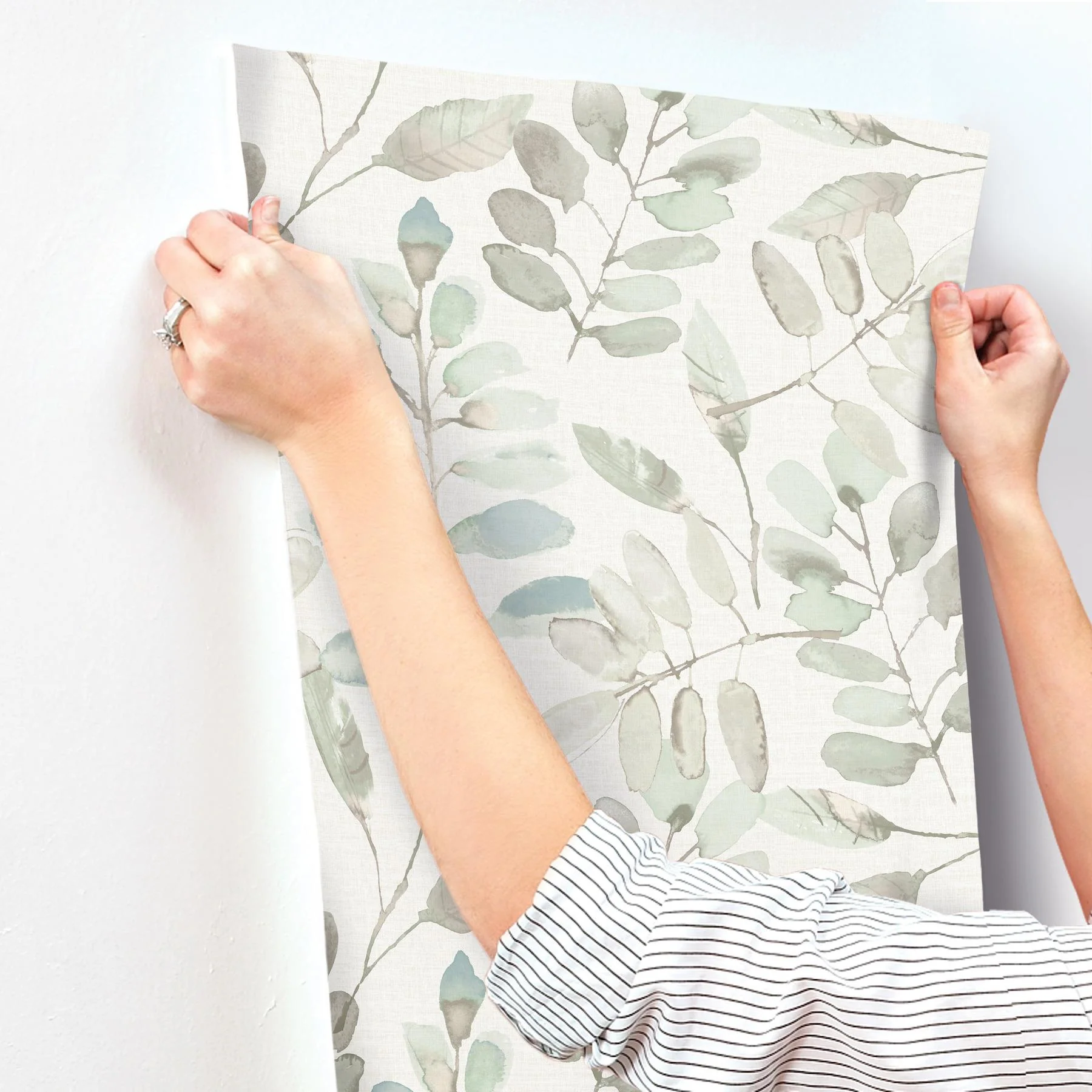 York Pinnate Mint Leaves Wallpaper - Image 2
