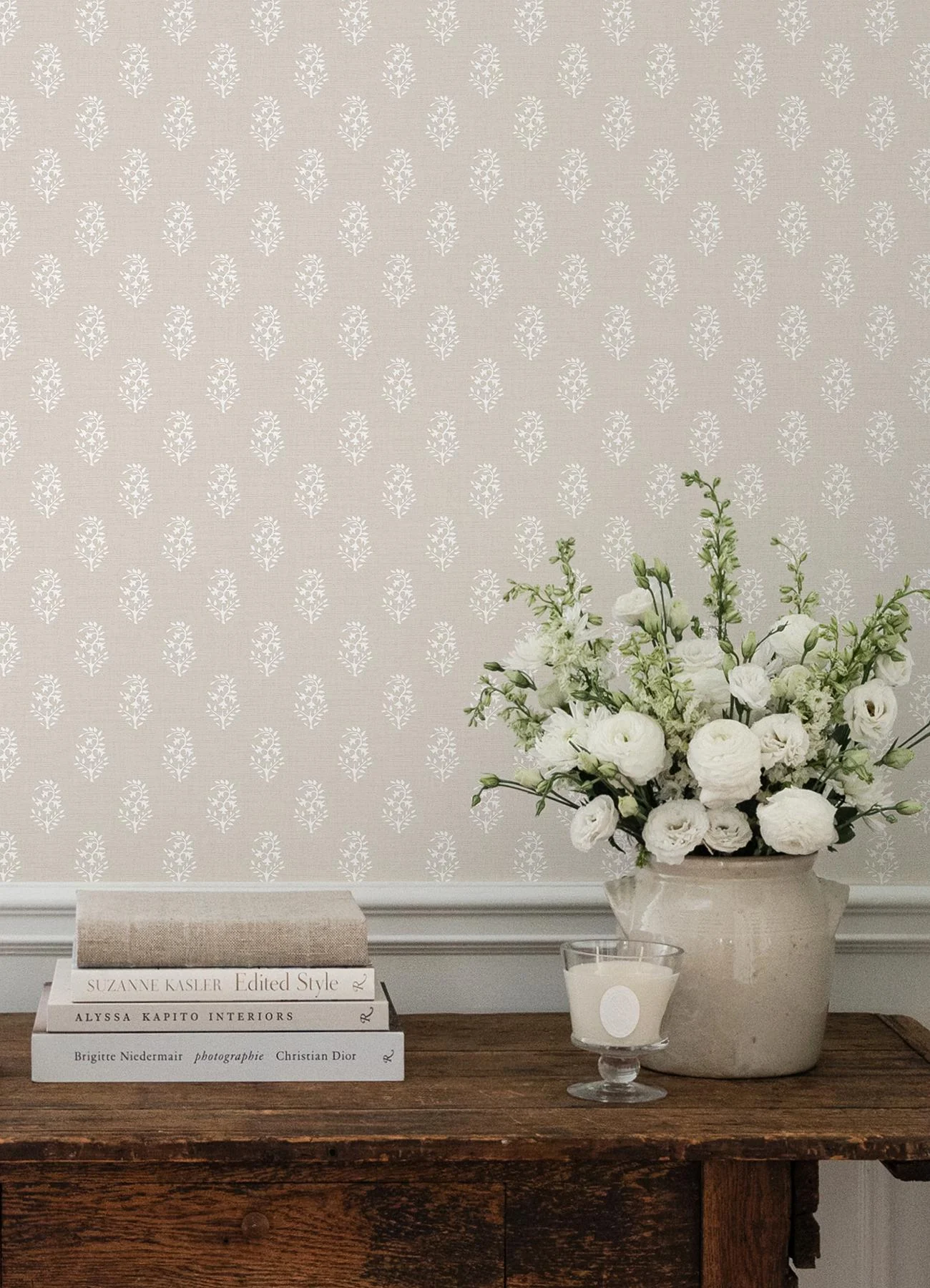 York Safia Sand Peel And Stick Wallpaper - Image 3