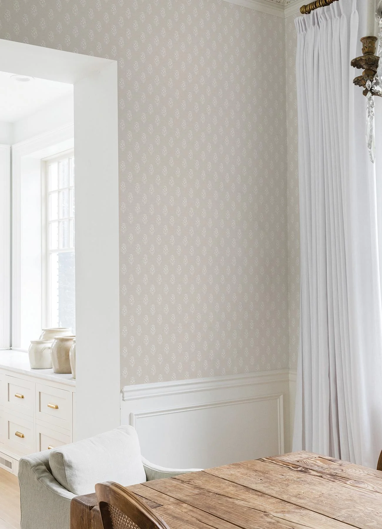 York Safia Sand Peel And Stick Wallpaper - Image 4