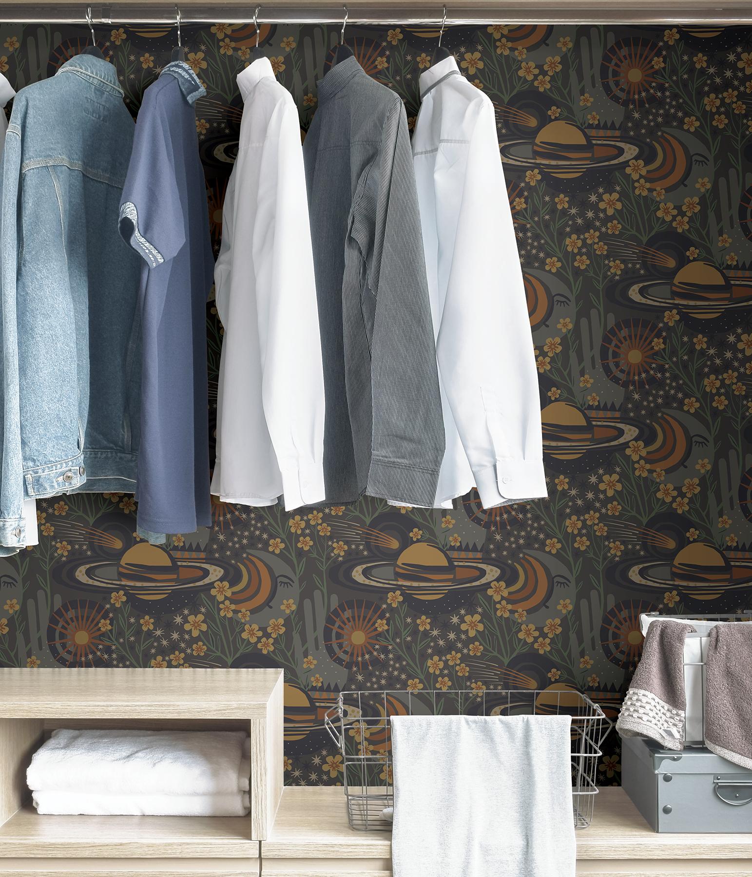 York Smoke Ethereal Cosmos Peel & Stick Wallpaper - Image 4