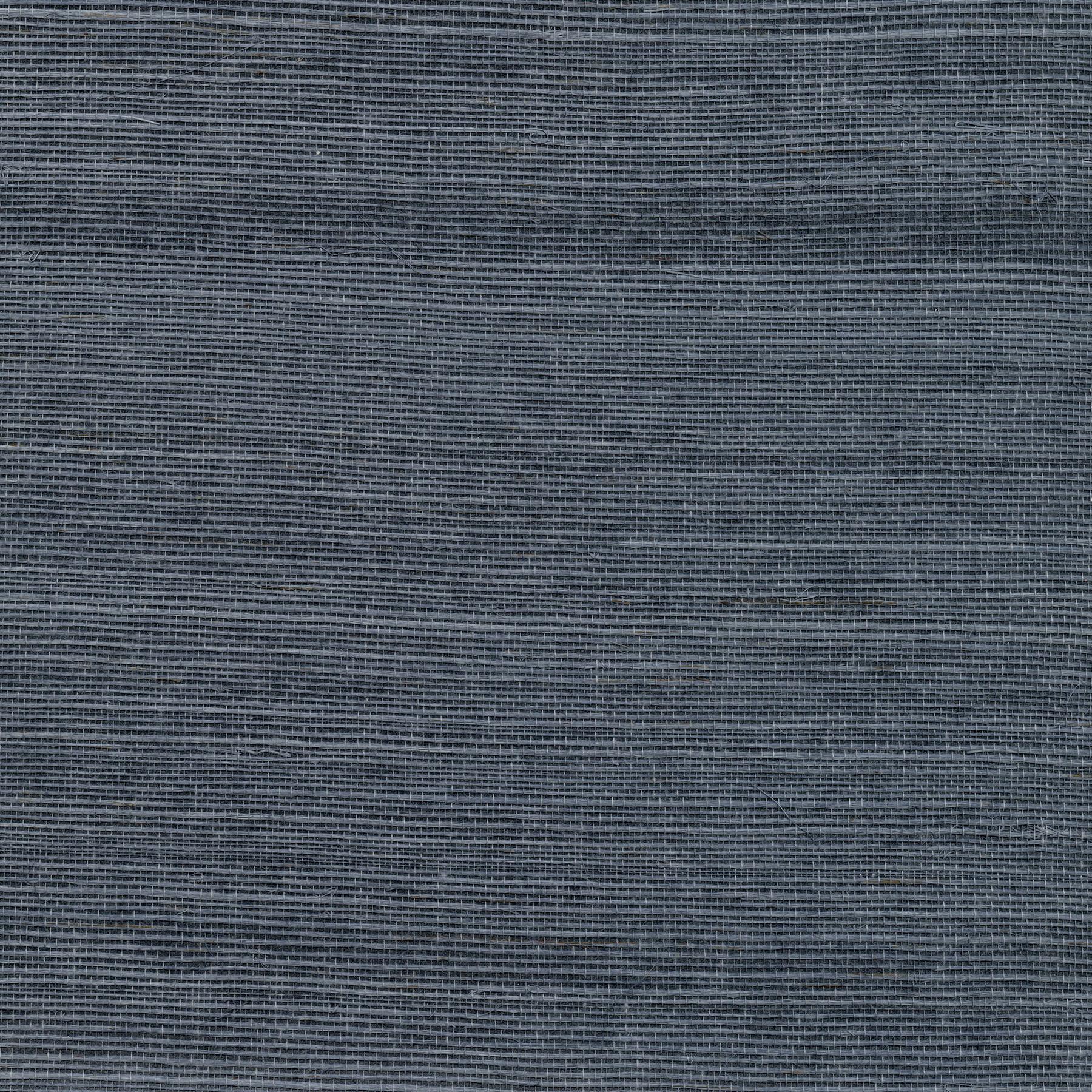 York Victoria Indigo Grasscloth Wallpaper