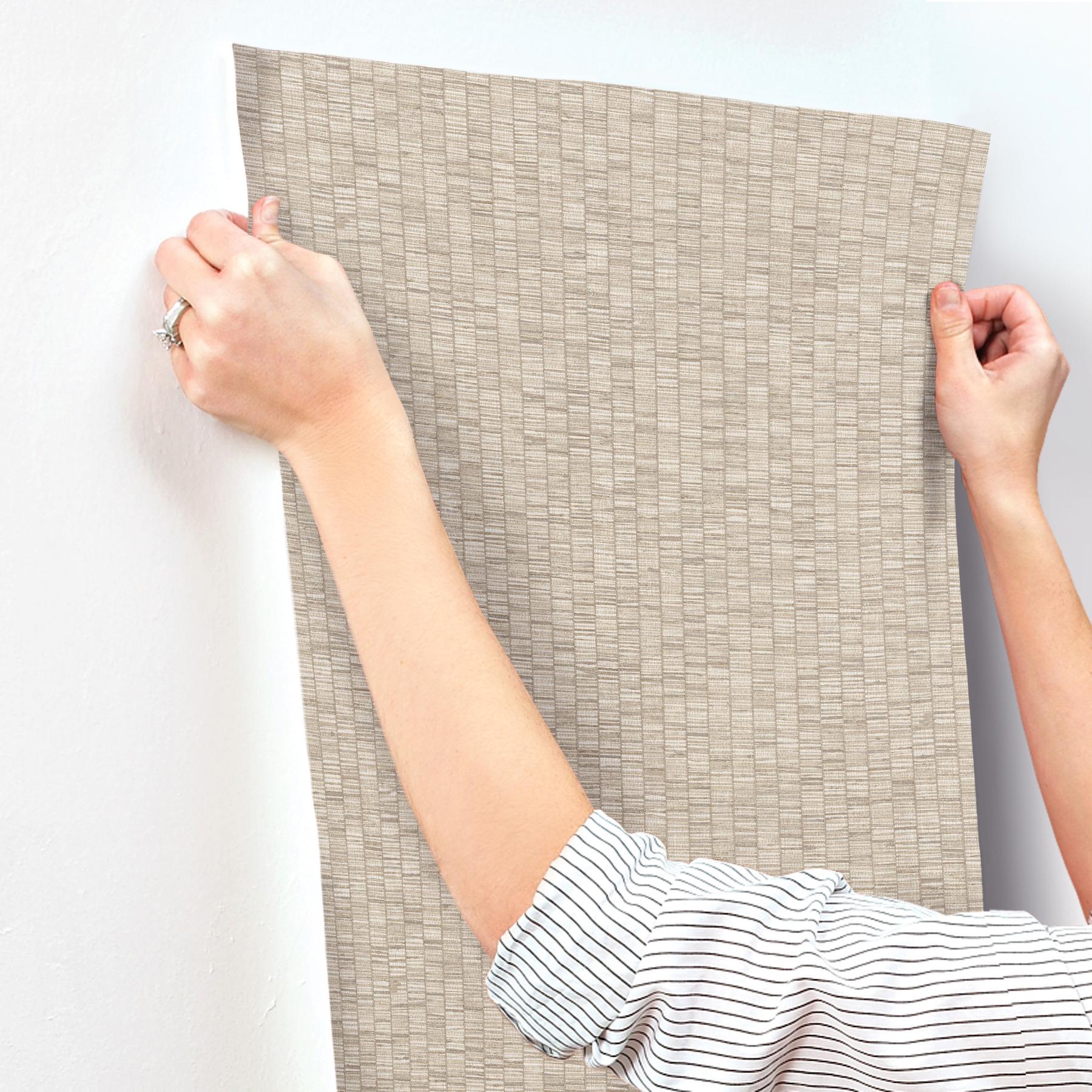 York Wallcoverings Lemuria Beige Wallpaper - Image 4