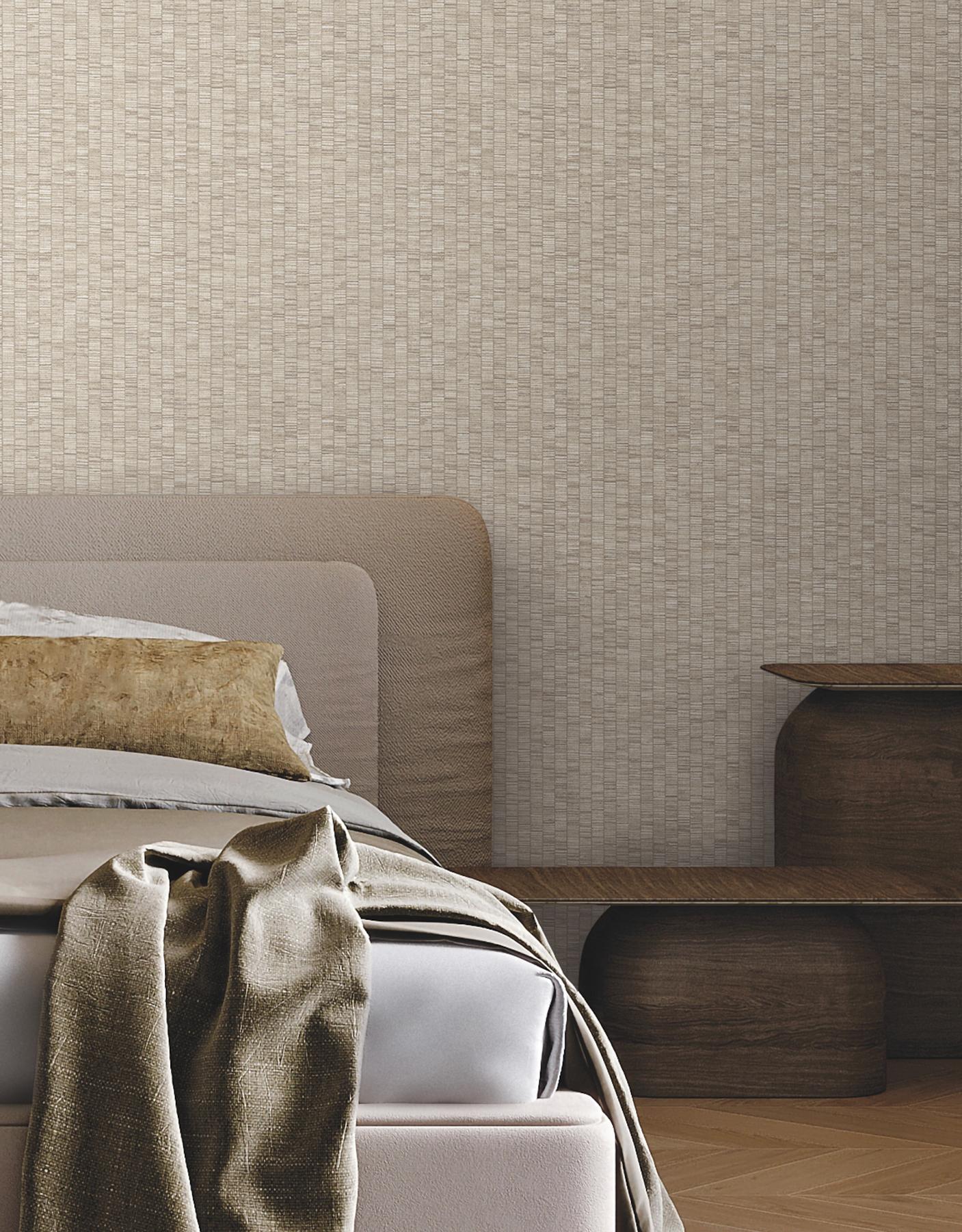 York Wallcoverings Lemuria Beige Wallpaper - Image 5