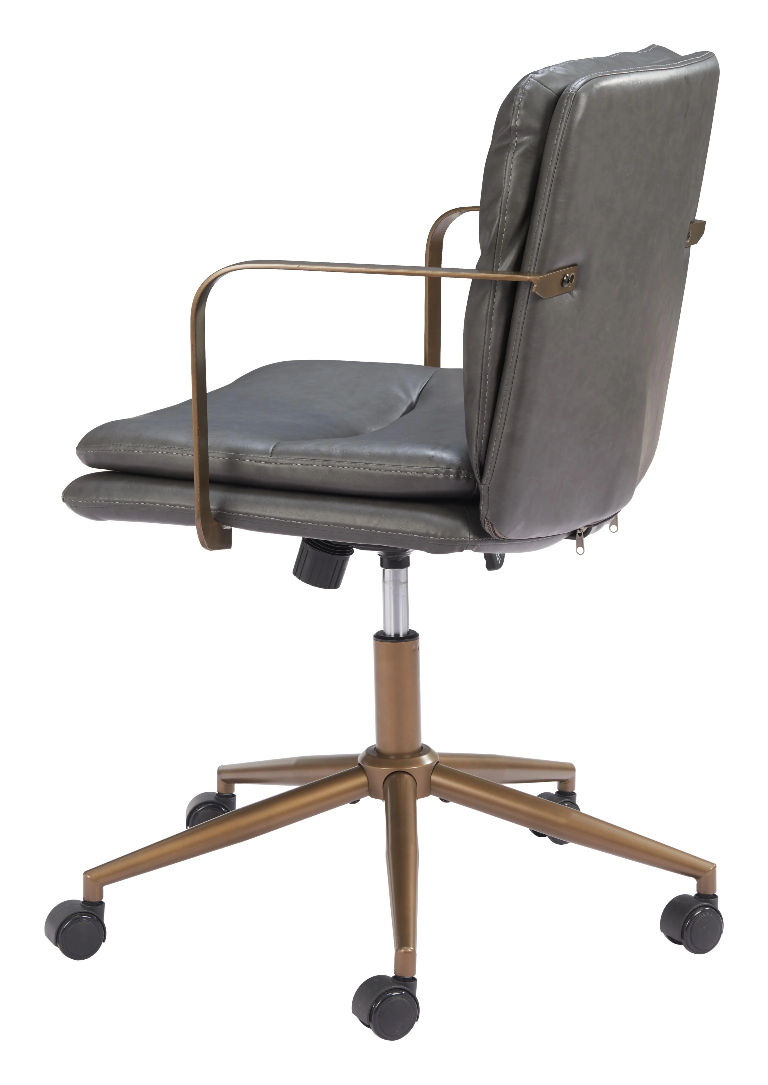 Zuo Birao Office Chair Gray - Image 7