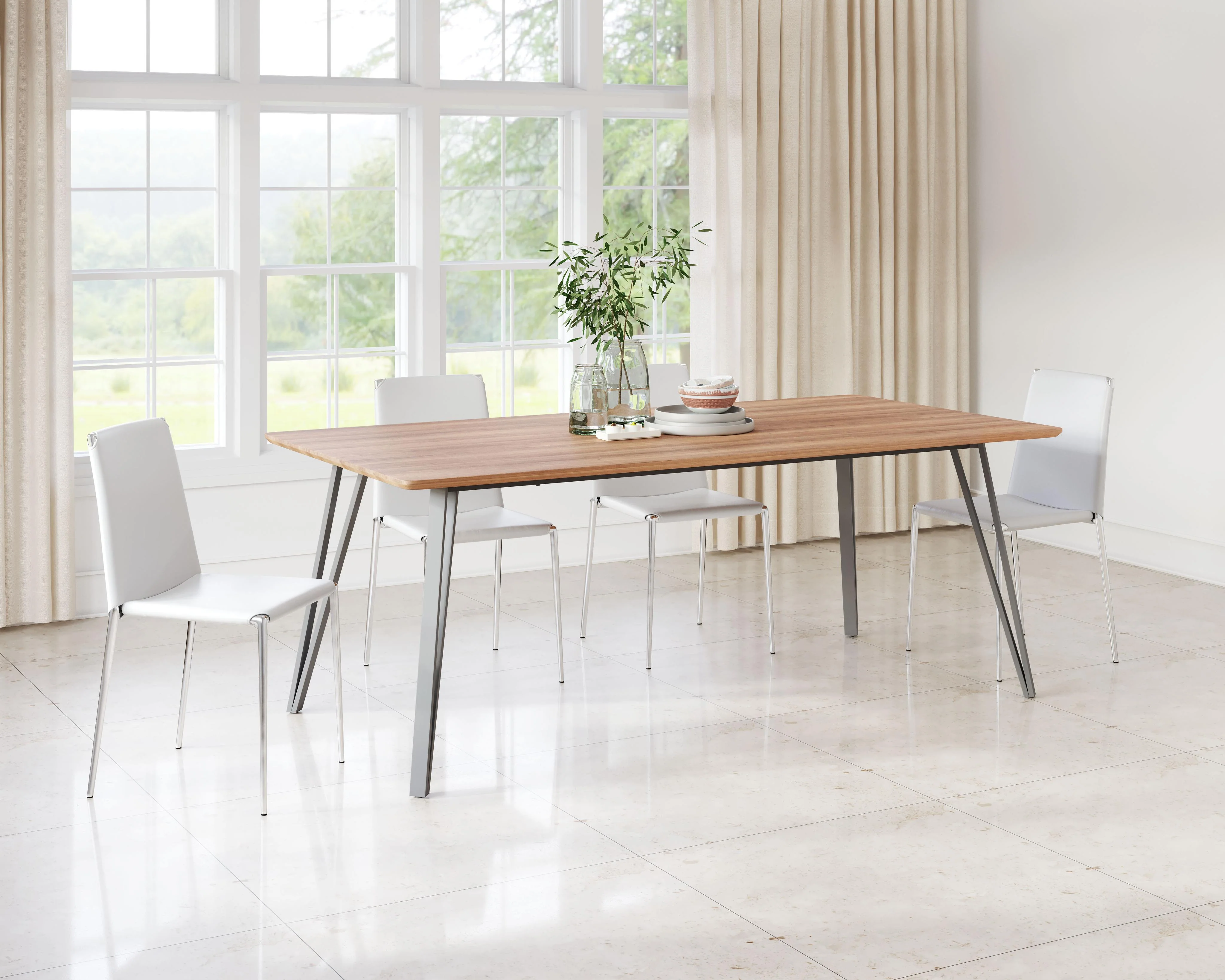Zuo Perpignan Dining Table Brown - Image 11