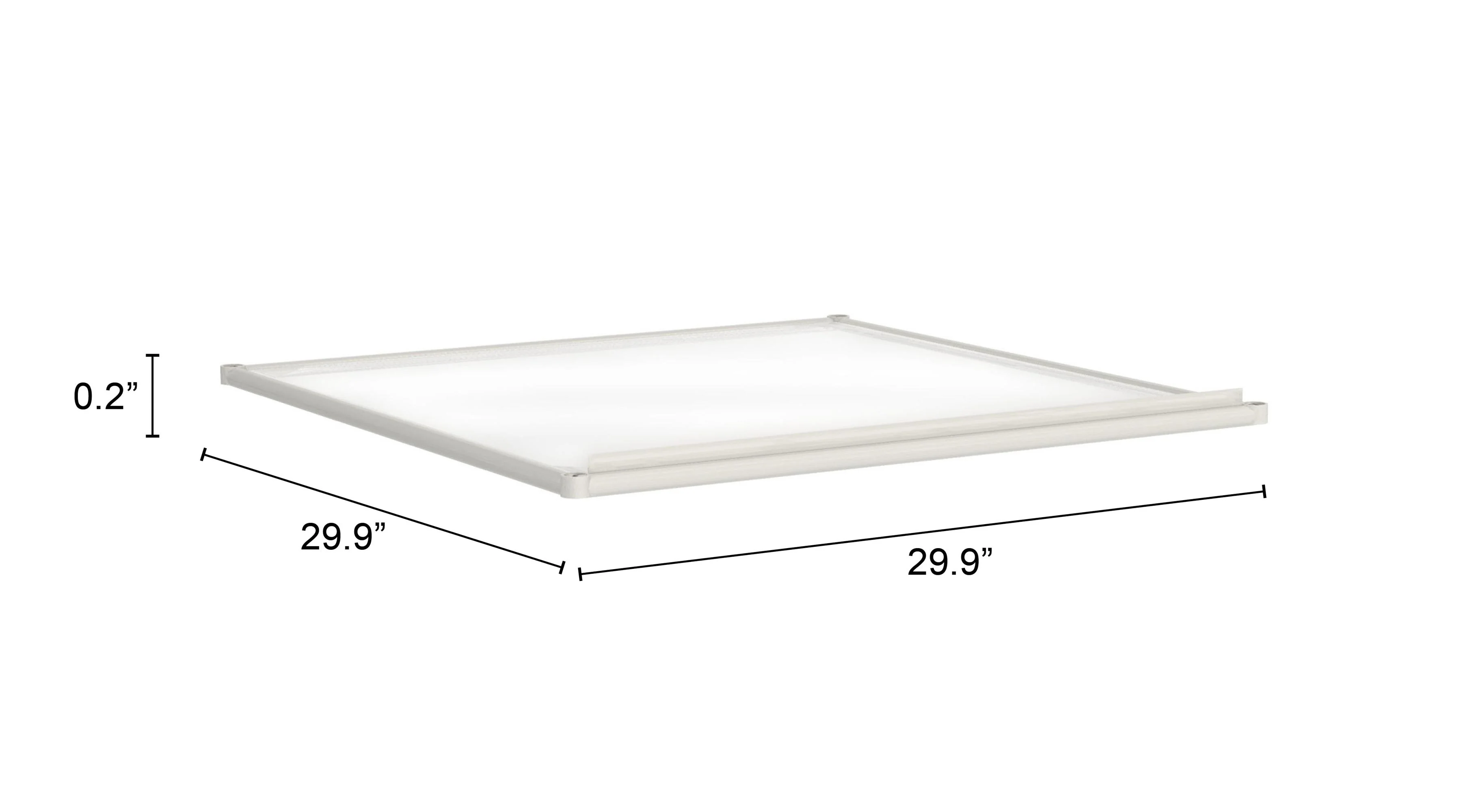 Zuo Zuo Adjustable Shelf Light Gray - Image 4