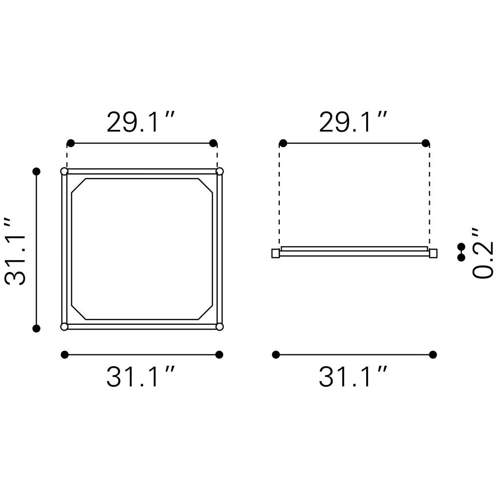 Zuo Zuo Adjustable Shelf Light Gray - Image 8